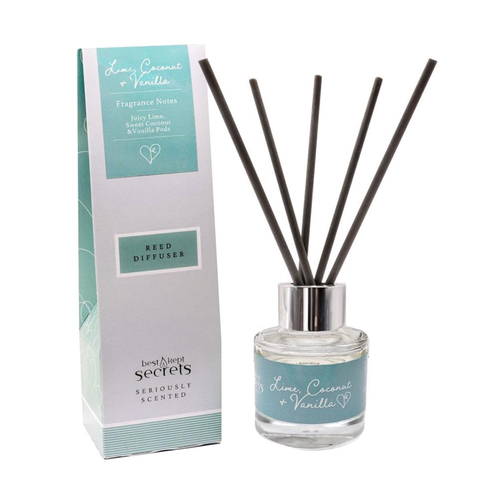 Best Kept Secrets Lime Coconut & Vanilla Reed Diffuser - 50ml £8.99